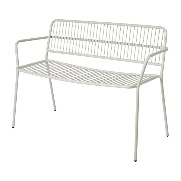 Broste Copenhagen Banc à accoudoirs Eden Beige grey