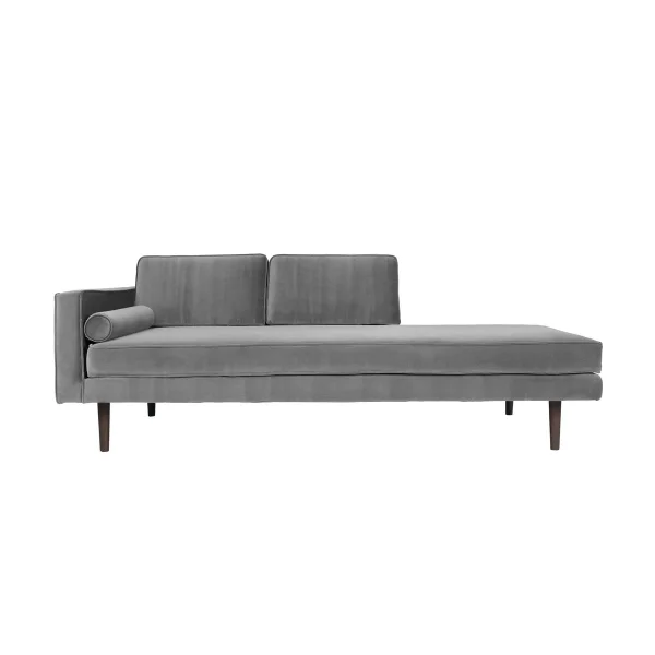 Broste Copenhagen Chaise longue Wind drizzle (gris)