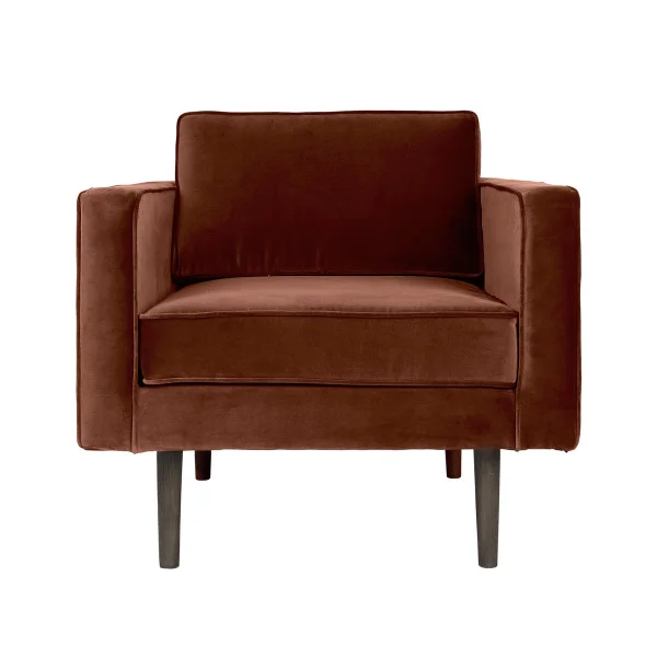 Broste Copenhagen Fauteuil Wind caramel cafe (rouge)