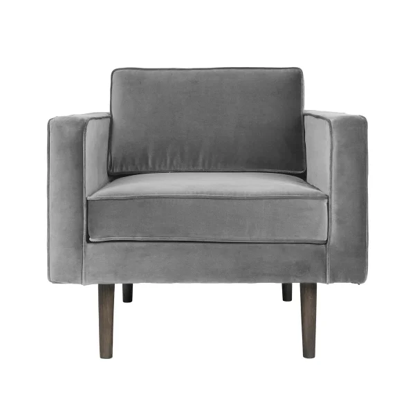 Broste Copenhagen Fauteuil Wind drizzle (gris)