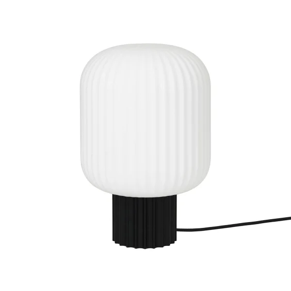 Broste Copenhagen Lampe de table Lolly Noir-blanc-30 cm