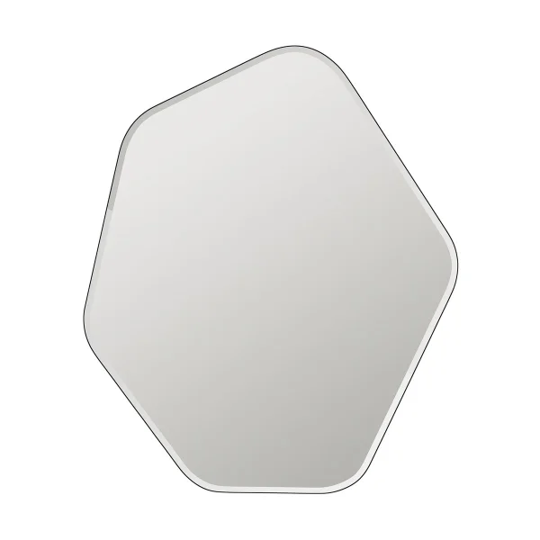 Broste Copenhagen Miroir mural Ruby 60x50 cm Clear-black