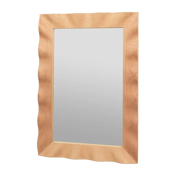 Broste Copenhagen Miroir Wavy 70x100 cm Natureal brown