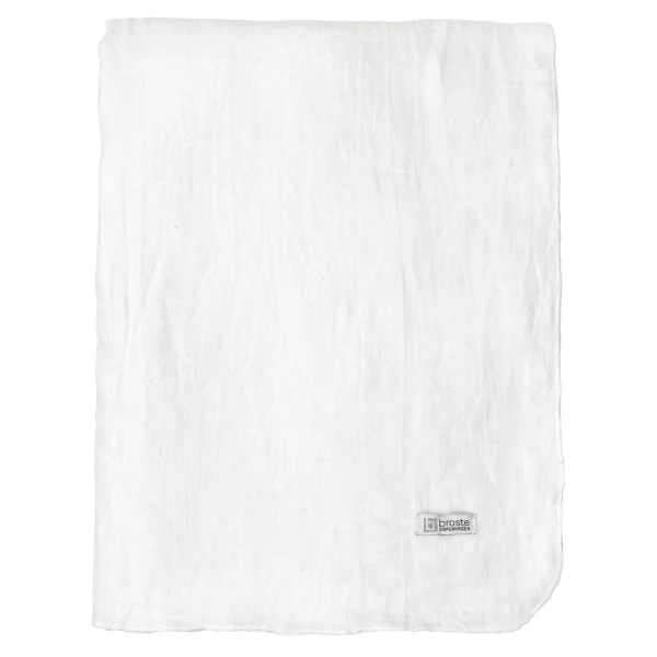 Broste Copenhagen Nappe Gracie 160x300 cm blanc