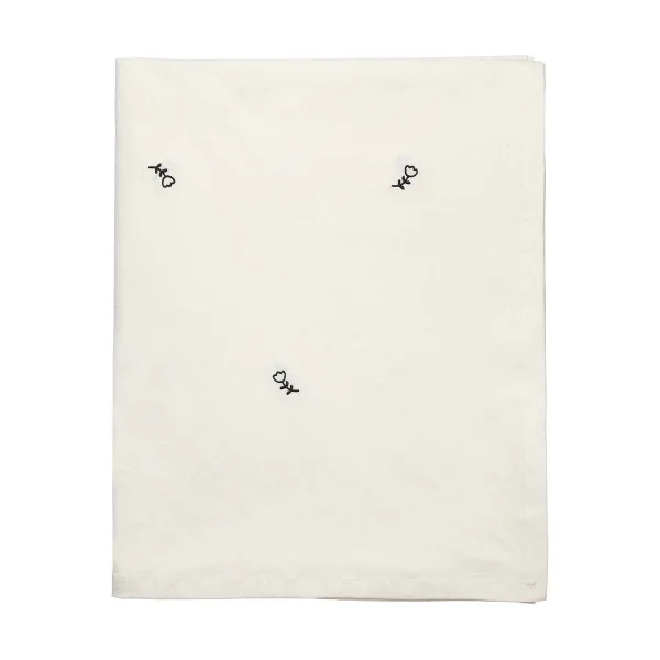 Broste Copenhagen Nappe Mai 160x200 cm, black-off white