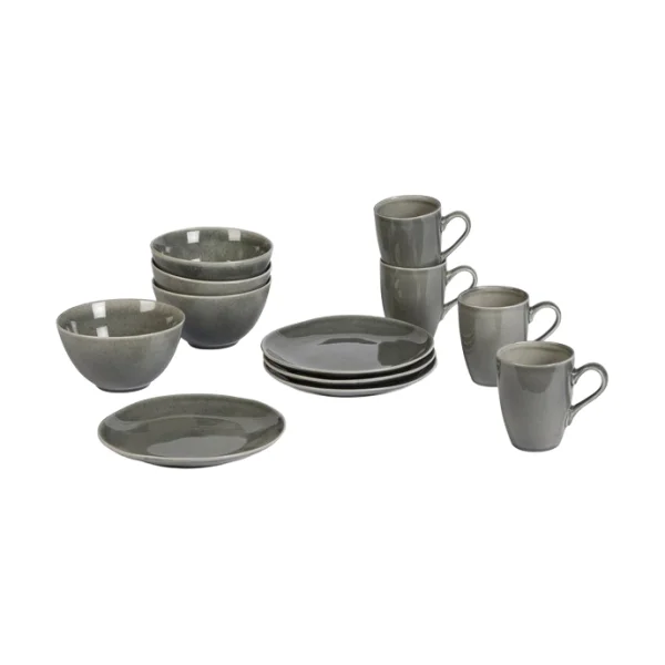 Broste Copenhagen Service petit-déjeuner Nordic Rain 12 pièces