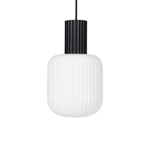 Broste Copenhagen Suspension Lolly Noir-blanc-Ø20 cm