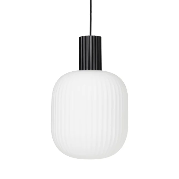 Broste Copenhagen Suspension Lolly Noir-blanc-Ø27 cm