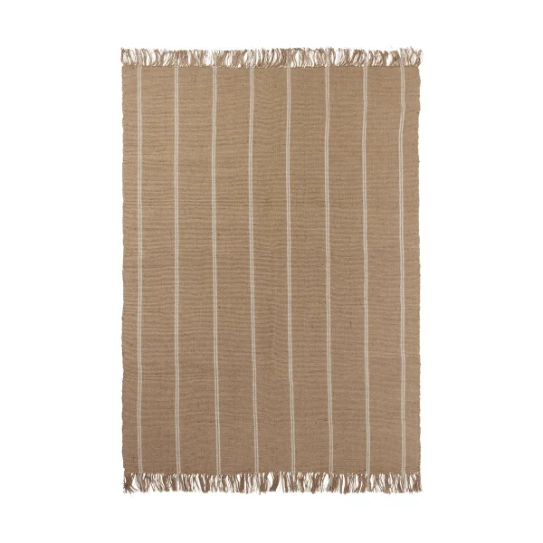 Broste Copenhagen Tapis Yuki White-natural, 140x200 cm