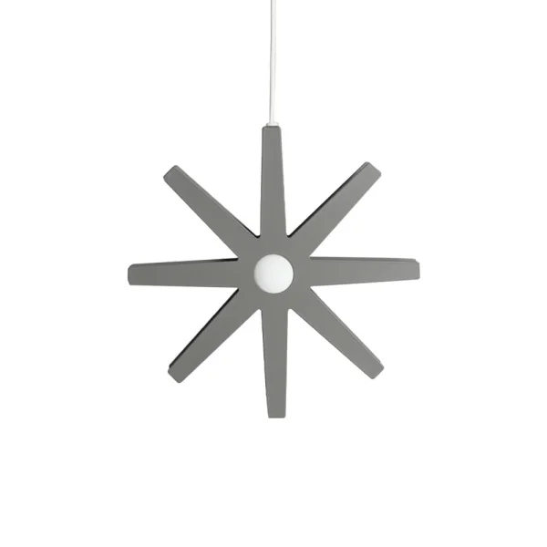 Bsweden Fling 33 suspension gris clair mat, câble plastique blanc