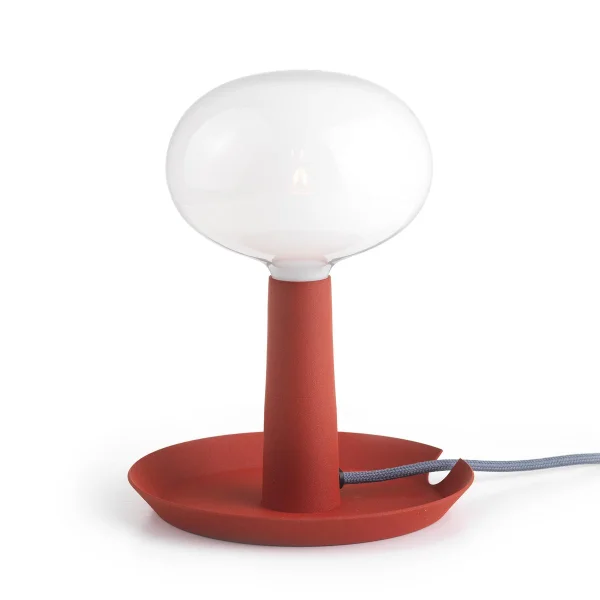 Bsweden Lampe de table Tray rouge