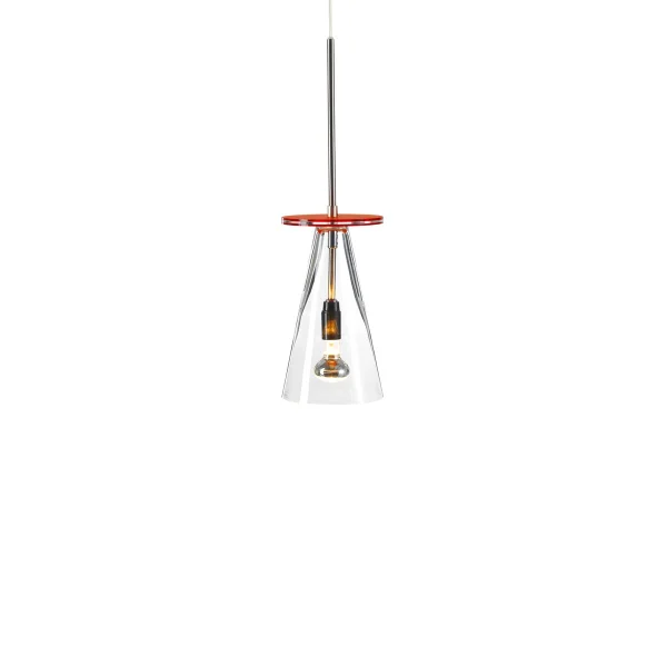 Bsweden Suspension Kon transparent, plateau orange