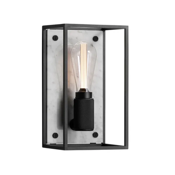 Buster + Punch - Applique murale Caged Wall medium marbre blanc