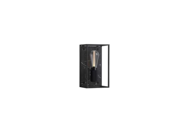 Buster+Punch - Caged Applique Murale Medium Black Marble