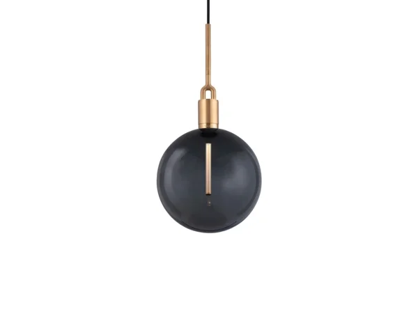 Buster+Punch - Forked Globe Suspension Dim. Large Smoked/Brass