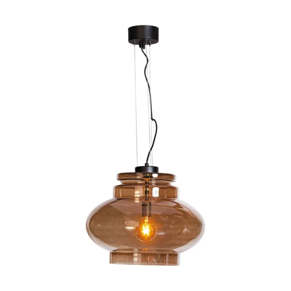 By Rydéns Lampe à suspension Dolores Ø50 cm Cognac