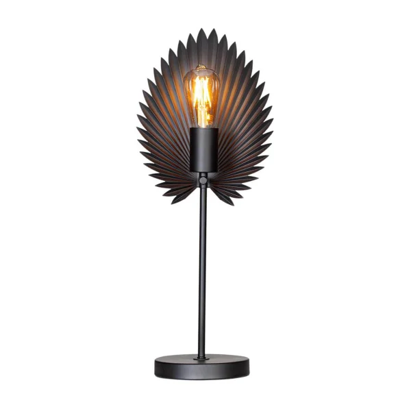 By Rydéns Lampe de table Aruba 55 cm Noir mat