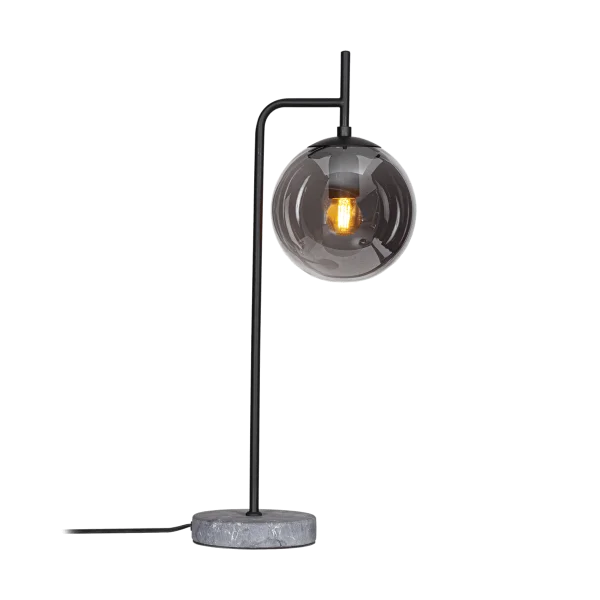 By Rydéns Lampe de table Boyle 60 cm Gris fumé