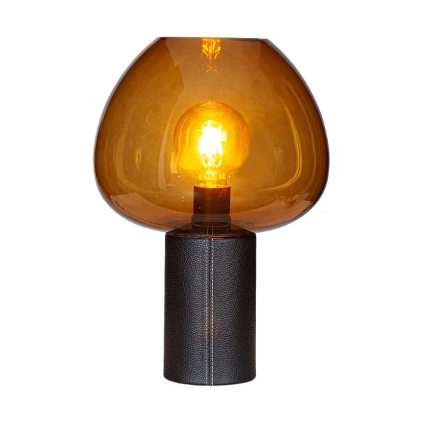 By Rydéns Lampe de table Cozy 41,5 cm Cognac noir