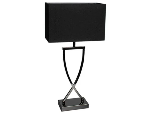 By Rydéns - Omega Lampe de Table Black/Chrome