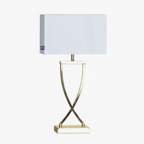 By Rydéns - Omega Lampe de Table Brass/White