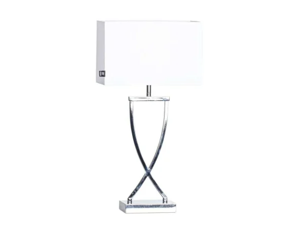 By Rydéns - Omega Lampe de Table Chrome/White