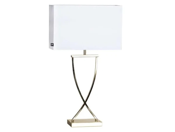 By Rydéns - Omega Lampe de Table H69 Brass/White