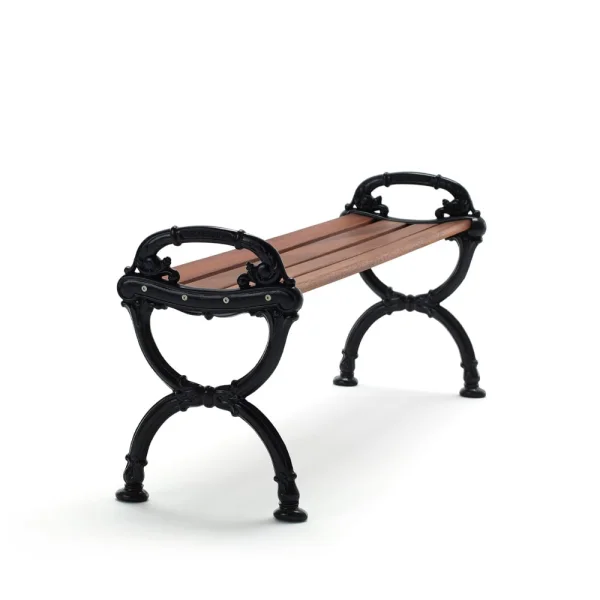 Byarums bruk Banc Byarum Acajou, support noir