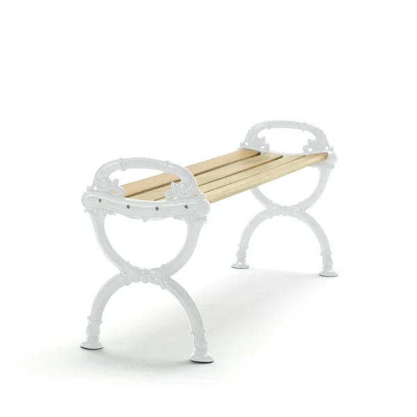 Byarums bruk Banc Byarum Imprégnation de pin, support blanc