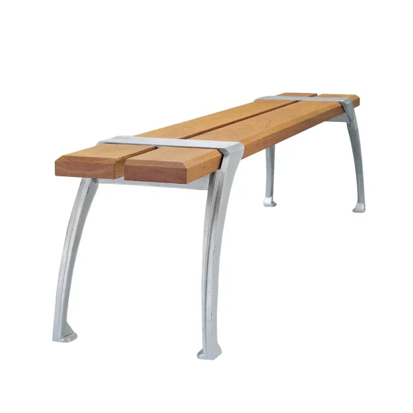 Byarums bruk Banc Haga Huile de chêne, support en aluminium brut