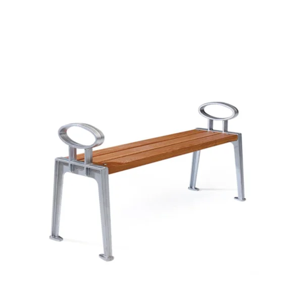 Byarums bruk Banc Skillinge Huile de chêne, support en aluminium brut