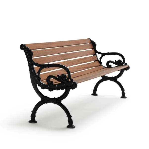 Byarums bruk Canapé Byarum Acajou, support noir, 185 cm