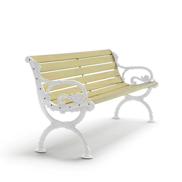 Byarums bruk Canapé Byarum Imprégnation de pin, support blanc, 155 cm