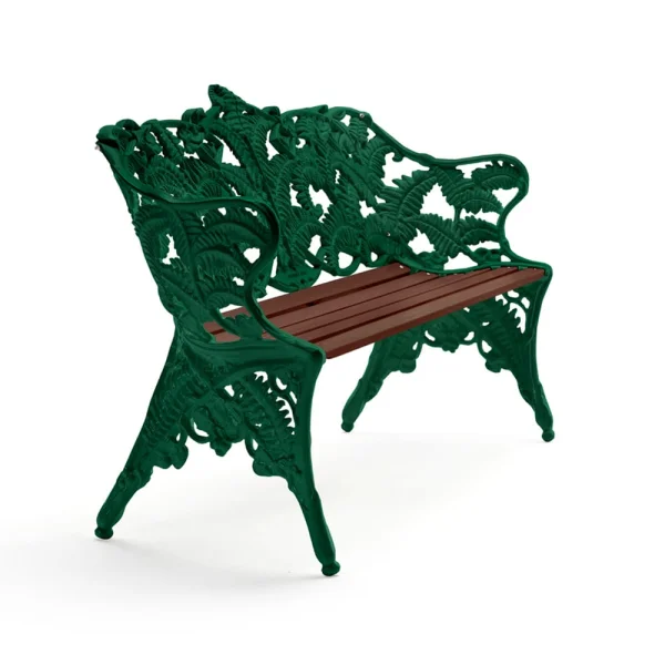 Byarums bruk Canapé Classic Huile de acajou, support vert