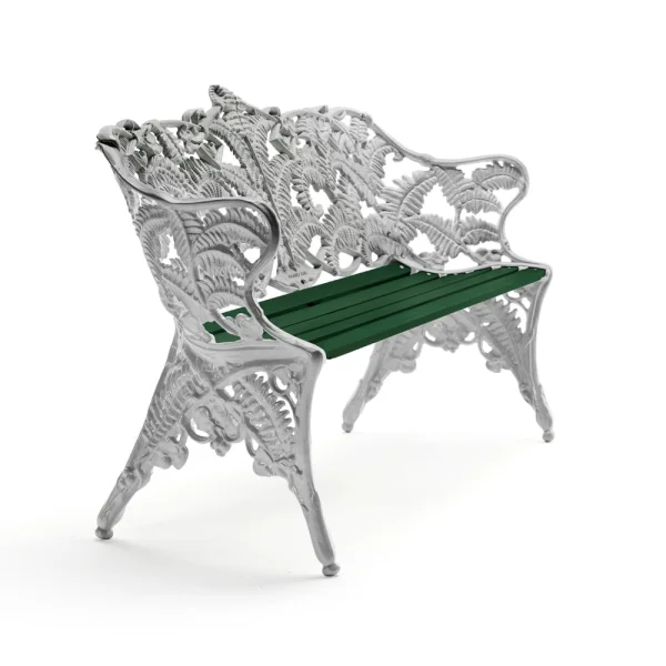Byarums bruk Canapé Classic Support en aluminium brut vert