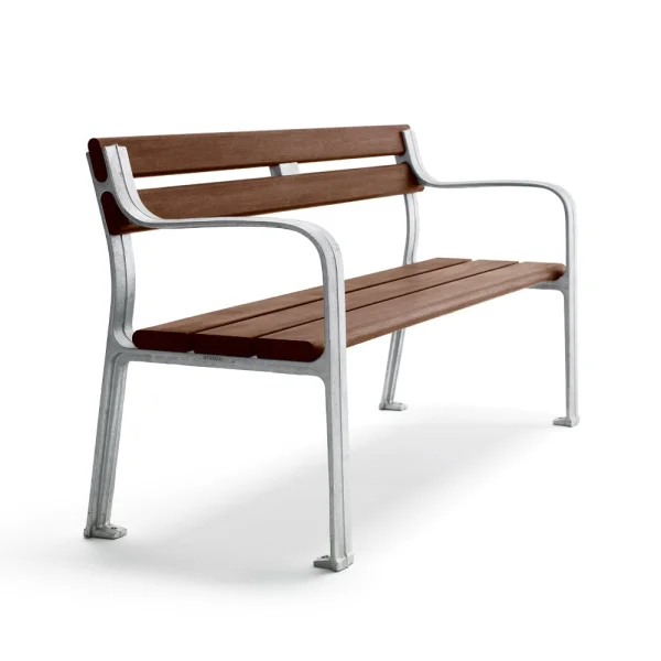 Byarums bruk Canapé Joy Acajou, support en aluminium brut