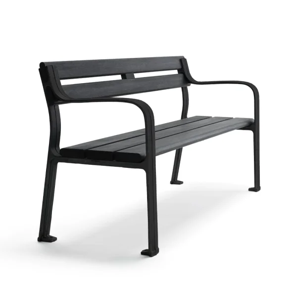 Byarums bruk Canapé Joy Lasure acajou noire, support noir