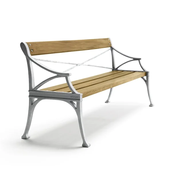 Byarums bruk Canapé Lessebo Huile de chêne, support en aluminium brut