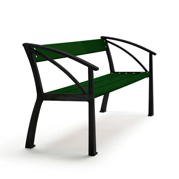 Byarums bruk Canapé Vasa Vert, support noir