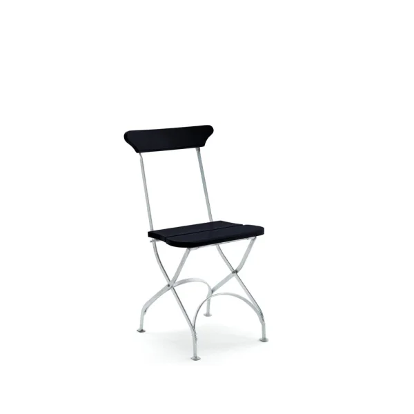 Byarums bruk Chaise Classic No.2 Support noir galvanisé à chaud