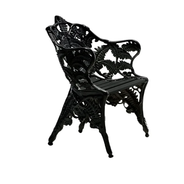 Byarums bruk Fauteuil Classic Noir-acajou laqué noir