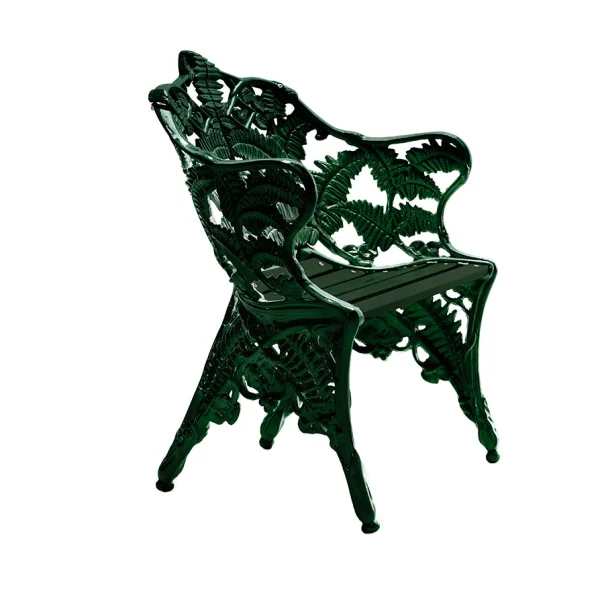 Byarums bruk Fauteuil Classic Vert-pin laqué vert