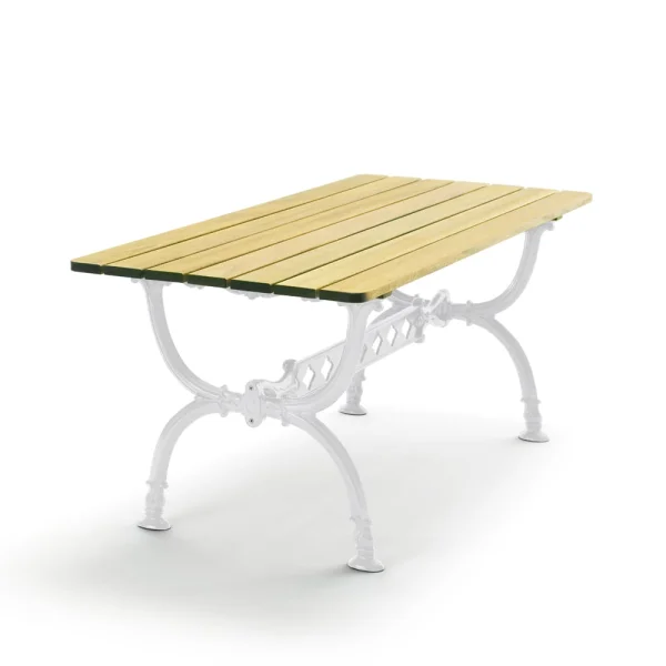 Byarums bruk Table Byarum 142x72 cm Imprégnation de pin, support blanc