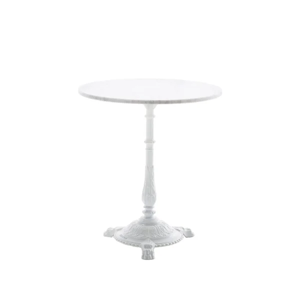 Byarums bruk Table de café Classic Marbre blanc, support blanc