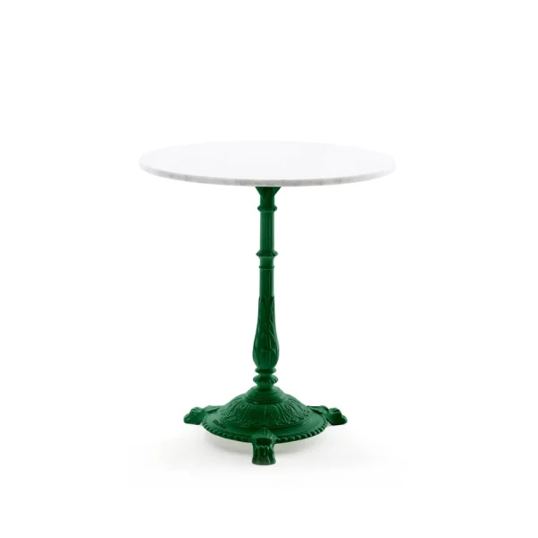 Byarums bruk Table de café Classic Marbre blanc, support vert