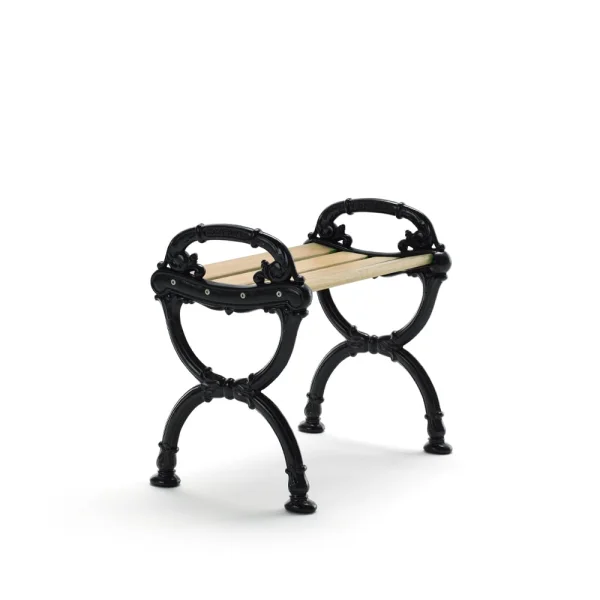 Byarums bruk Tabouret Byarum Imprégnation de pin, support noir
