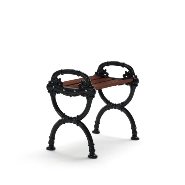 Byarums bruk Tabouret Byarum Pin brun lasure, support noir