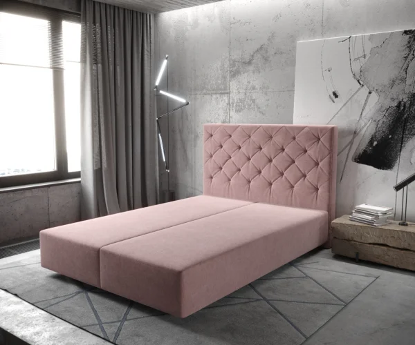 Cadre-de-sommier Dream-Great 140x200 Microfibre Rosé