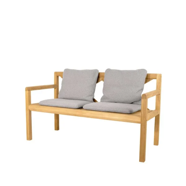 Cane-line Banc Grace 2 places Light grey, teak