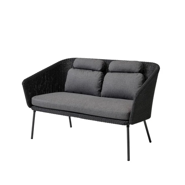 Cane-line Banc Mega Graphic, incl. coussins gris